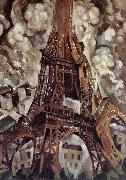 Delaunay, Robert Eiffel Tower oil painting artist